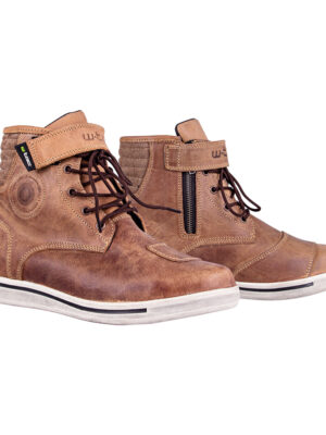 Moto topánky W-TEC JuriCE Chico Leather Brown - 48