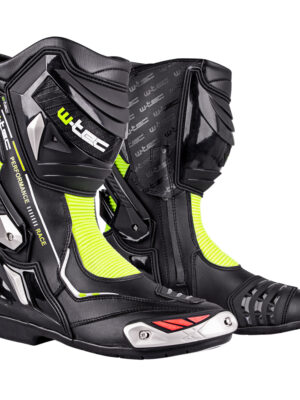 Moto topánky W-TEC Beastor čierno-zelená - 48