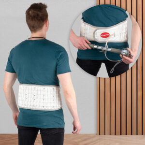 Dekompresný bedrový fixátor inSPORTline Ronyo 3XL