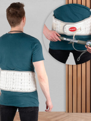 Dekompresný bedrový fixátor inSPORTline Ronyo 3XL