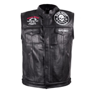 Moto vesta W-TEC Black Heart Rumbler čierna - 5XL