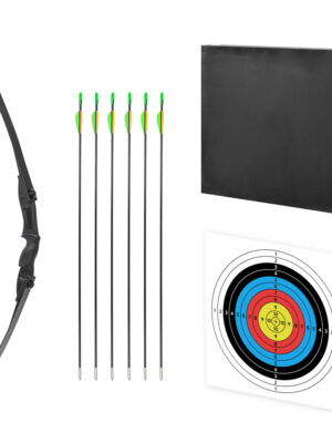Lukostrelecká súprava inSPORTline Steepchuck 28 lbs + EXTRA 6 šípov a 1 terč/terčovnica