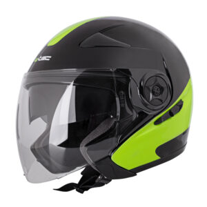 Moto prilba W-TEC Neikko Black-Fluo S (55-56)