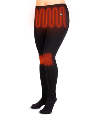 Dámske vyhrievané nohavice W-TEC Insupants Lady čierna - XXL