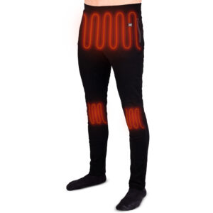 Pánske vyhrievané nohavice W-TEC Insupants čierna - 3XL