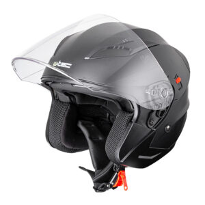 Moto prilba W-TEC Putta čierna matná - XXL (63-64)