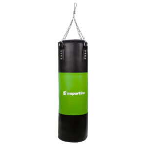 Boxovacie vrece inSPORTline 40kg-80kg čierno-zelená