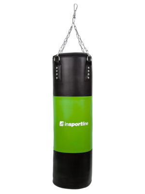 Boxovacie vrece inSPORTline 40kg-80kg čierno-zelená