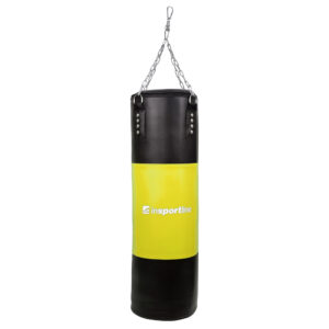 Plniace boxovacie vrece inSPORTline 33x150 cm / 50kg-100kg čierno-žltá
