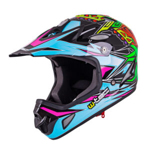 Downhill prilba W-TEC FS-605 Allride Blue Ritual - XL (61-62)