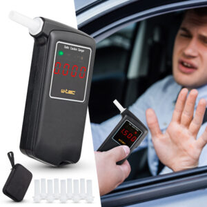 Alkohol tester W-TEC Sekter čierna
