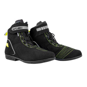 Moto topánky W-TEC Sixtreet čierno-zelená - 48