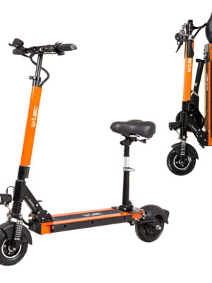 Elektrická kolobežka W-TEC Skootie Pro II 8" so sedlom oranžová
