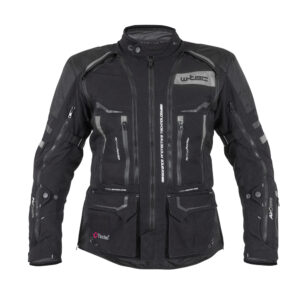 Moto bunda W-TEC Aircross čierno-šedá - 6XL
