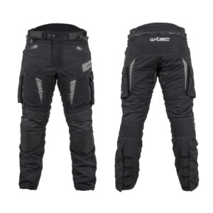 Moto nohavice W-TEC Aircross čierno-šedá - 6XL