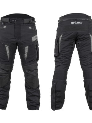 Moto nohavice W-TEC Aircross čierno-šedá - 6XL