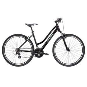 Dámsky crossový bicykel Kross Evado 2.0 28" Gen 004 čierna/mint - M (17"