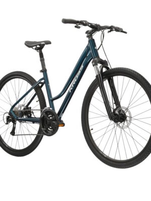 Dámsky crossový bicykel Kross Evado 3.0 28" Gen 005 tyrkysová/šedá - M (17"