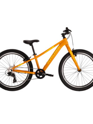 Juniorský bicykel Kross Level JR 2.0 24" - model 2022 žltá - 12" (138-148 cm)