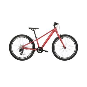 Juniorský dievčenský bicykel Kross LEA JR 1.0 24" Gen 007 bordo - 12" (115-155 cm)