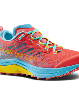 Dámske trailové topánky  La Sportiva Jackal II Woman Hibiscus/Malibu Blue - 41