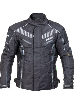 Pánska moto bunda W-TEC Kamicer čierno-šedá - 6XL