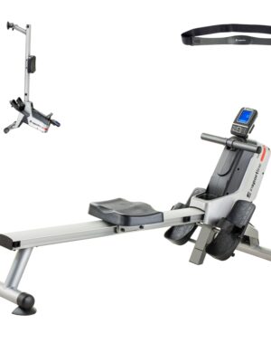 Veslovací trenažér inSPORTline Yukona Lite strieborná