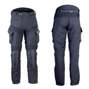 Pánske softshellové moto nohavice W-TEC Erkalis čierna - 4XL