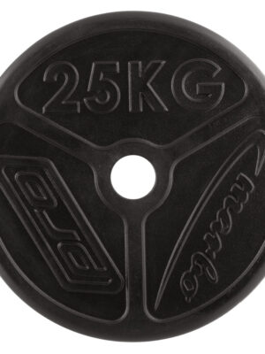 Olympijský liatinový kotúč Marbo Sport MW-O25 OLI 25 kg
