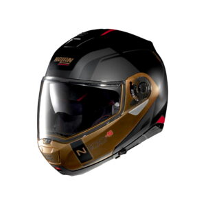 Moto prilba Nolan N100-5 Consistency N-Com P/J Flat Black-Bronze - S (56)