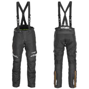 Pánske moto nohavice W-TEC Spirital čierno-oranžová - 5XL