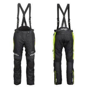 Moto nohavice W-TEC Spirital Lady čierna-fluo žltá - M
