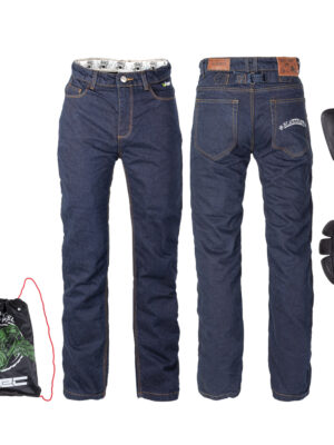 Pánske moto jeansy W-TEC Resoluto modrá - 5XL
