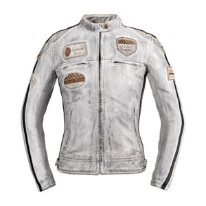 Moto bunda W-TEC Sheawen Lady White New biela - 3XL
