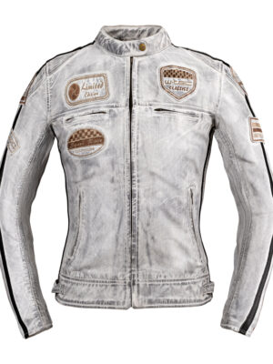Moto bunda W-TEC Sheawen Lady White New biela - 3XL