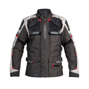 Touringová moto bunda W-TEC Excellenta Thunderstorm Gray - 5XL