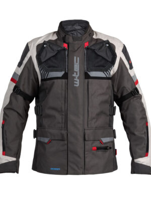 Touringová moto bunda W-TEC Excellenta Thunderstorm Gray - 5XL
