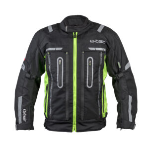 Moto bunda W-TEC Gelnair čierno-zelená - M
