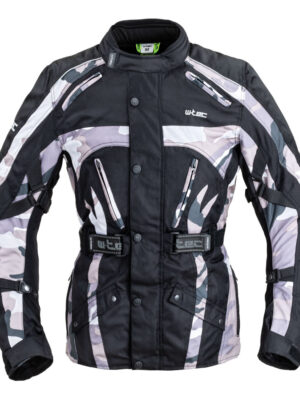 Pánska moto bunda W-TEC Troopa Black Camo - M