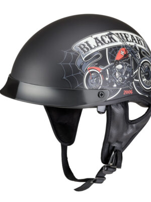 Moto prilba W-TEC Black Heart Rednut Motorcycle/Matt Black - XXL (63-64)