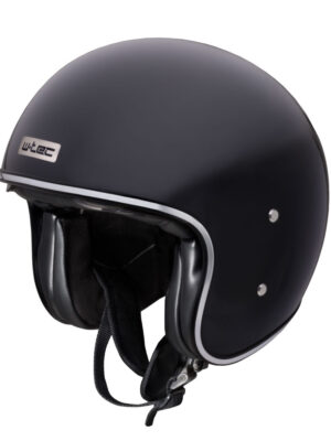 Moto prilba W-TEC Angeric Gloss Black Gloss Black - XXL (63-64)
