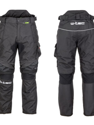 Pánske moto nohavice W-TEC Thollte Black - 4XL