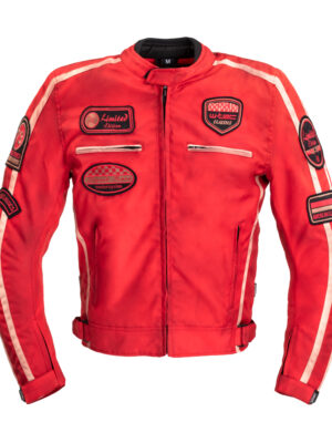 Pánska textilná bunda W-TEC Patriot Red červená - 6XL