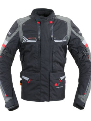 Touringová moto bunda W-TEC Excellenta Evo Thunderstorm Gray - 6XL