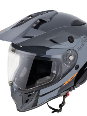 Moto prilba W-TEC V331 PR Graphic Shady Grey - S (55-56)
