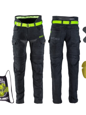 Pánske moto jeansy W-TEC Aredator čierna - 46