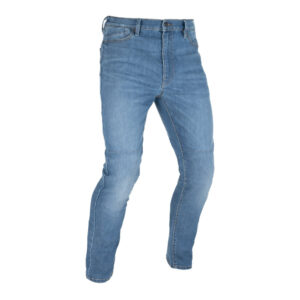 Pánske moto nohavice Oxford Original Approved Jeans CE voľný strih svetlo modrá 36/34