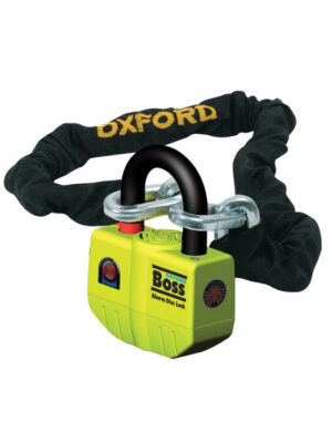 Reťazový zámok na motocykel Oxford Boss Alarm 150 cm