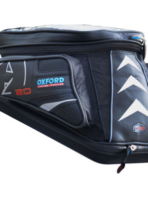Tankbag na motocykel Oxford X20 Adventure QR čierny