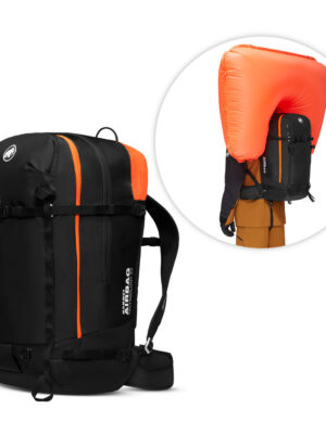 Lavínový batoh Mammut Pro 45 Removable Airbag 3.0 45l Black